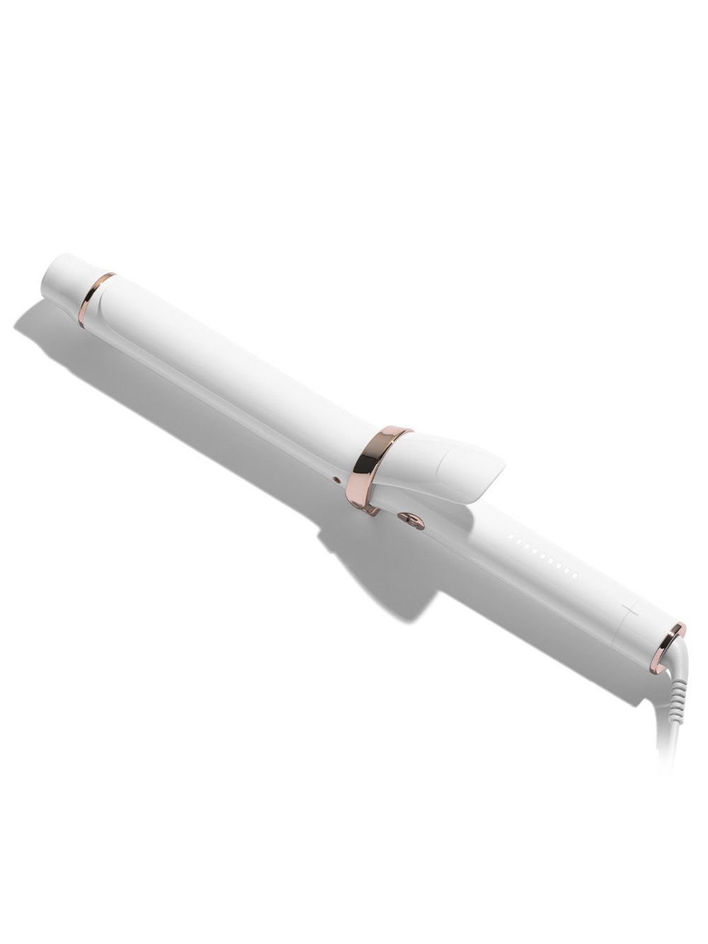 T3 SinglePass Curl X 1.25” Ceramic Curling Iron Extra Long Barrel White NWT